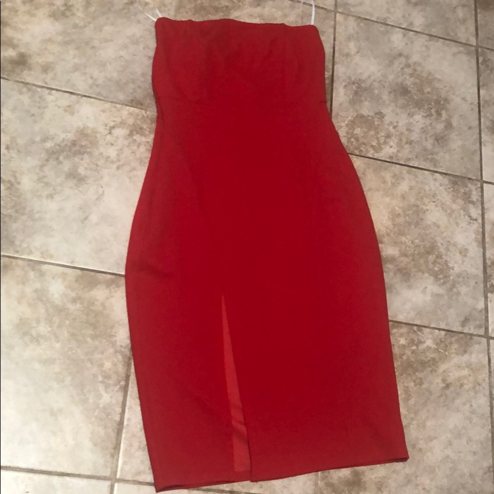 Red dress formal